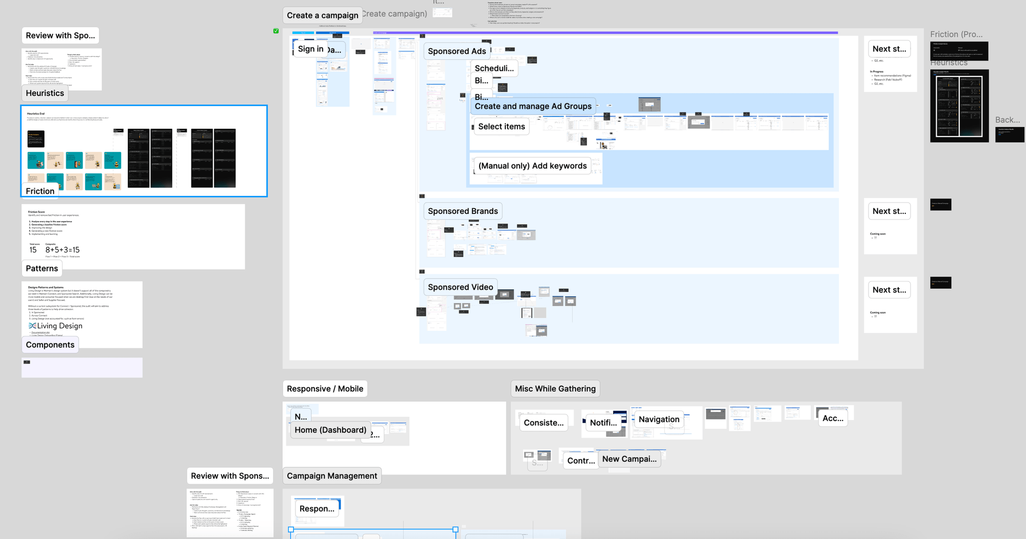 Heuristics and friction analysis