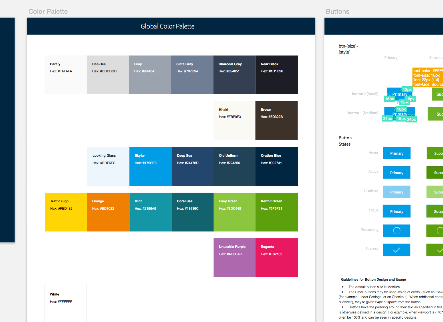 Design systems across different company scales